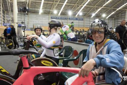 Lizanne Wilmot chillin in marshalling